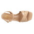 Фото #4 товара Sam & Libby Women Kara Block Heel Shoes 9 Beige Blush Ankle Strap Open Toe Solid