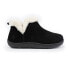 Tempur-Pedic Vallery Bootie Womens Black Casual Slippers TP6107-001