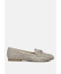 ფოტო #1 პროდუქტის Abeera Chain Embellished Loafers