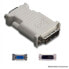 Фото #1 товара Belkin DVI/VGA - M/F - 17 pin analog DVI - 15 pin HD D-Sub (HD-15) - Grey
