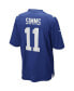 Men's Phil Simms Royal New York Giants Game Retired Player Jersey