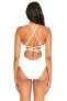 Фото #2 товара Becca by Rebecca Virtue Women's Standard Layla One Piece Swimsuit White Size S