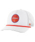 Men's White Clemson Tigers Fairway Trucker Adjustable Hat