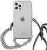 Фото #3 товара Guess Guess GUHCP12MKC4GSSI iPhone 12/12 Pro 6,1" Transparent hardcase 4G Silver Chain