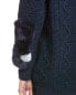 Фото #3 товара Stella Mccartney Texture Mix Wool Cardigan Women's