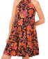 ფოტო #3 პროდუქტის Women's Tiered Halter Neck Dress