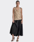 ფოტო #4 პროდუქტის Women's Cowlneck Sleeveless Colorblocked-Strap Tank Top