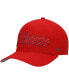 Фото #1 товара Men's Red Tampa Bay Buccaneers Street Script MVP Snapback Hat