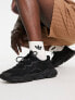 Фото #1 товара adidas Orignals Ozweego trainers in black