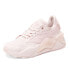 Фото #2 товара Puma RsXl Forever Diamonds Lace Up Womens Pink Sneakers Casual Shoes 39220803