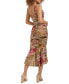 ფოტო #2 პროდუქტის Women's Sleeveless Printed-Mesh Midi Dress