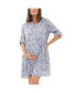 Фото #1 товара Платье для беременных Ripe Maternity celest Button Through Lapis