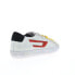 Фото #8 товара Diesel S-Leroji Low Mens White Leather Lifestyle Sneakers Shoes 7