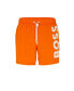 Фото #3 товара Men's Quick-Drying Large Contrast Logo Swim Shorts