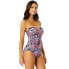 Фото #5 товара Anne Cole Women's Paisley Parade Twist Front Shirred One Piece Swimsuit - Multi