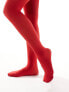 Фото #7 товара ASOS DESIGN 50 denier red tights