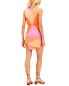 Vix Denise Silk-Blend Mini Dress Women's