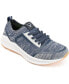 ფოტო #1 პროდუქტის Men's Keller Knit Athleisure Sneakers