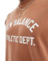 Фото #8 товара New Balance Sportswear's greatest hits t-shirt in brown