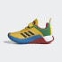 Фото #7 товара Детские кроссовки adidas DNA x LEGOВ® Elastic Lace and Top Strap Shoes (Желтые)