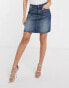 G-Star 3301 denim mini skirt in blue