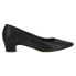 Фото #1 товара VANELi Astyr Pointed Toe Block Heels Pumps Womens Black Dress Casual 684591