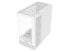 Фото #9 товара Sama Neview 4361 White Dual Tempered Glass ATX Mid Tower PC Case, Type C