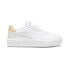 Фото #1 товара Puma Cali Court Leather Lace Up Womens White Sneakers Casual Shoes 39380212