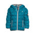 Фото #4 товара Reebok Baby and Toddler Puffer Jacket 18M Blue 100%Nylon Longsleeve Zipper Solid