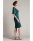 ფოტო #2 პროდუქტის Women's Leya Sequin Embroidered Flutter Sleeve Dress