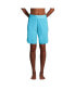 Фото #4 товара Шорты для плавания кокетливые с высокой талией Lands' End 11 дюймов для женщин с быстросохнущей подкладкой