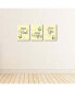Фото #3 товара Honey Bee - Wall Art Room Decor - Gift Ideas - 7.5 x 10 inches - Set of 3 Prints