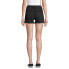 Фото #2 товара No Boundaries Juniors' Black Denim Exposed Button Chop Pocket Frayed Shorts 13