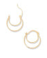 ფოტო #2 პროდუქტის "14k Gold" Catalina Hoop Earrings