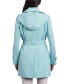 Фото #2 товара Women's Petite Single-Breasted Belted Trench Coat