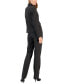 ფოტო #2 პროდუქტის Women's Pinstripe Two-Button Jacket & Flare-Leg Pants & Pencil Skirt