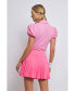 ფოტო #2 პროდუქტის Women's Puff Sleeve Jersey Top