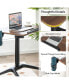 Pneumatic Standing Desk with Anti-fall Baffle and Cup Holder Коричневый, 28 - фото #8