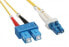 Фото #1 товара InLine Fiber Optical Duplex Cable LC/SC 9/125µm OS2 2m