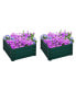 Фото #1 товара Set of 2 Elevated Wall Garden Bed, Planter Boxes for Vegetables