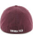 Фото #3 товара Men's Maroon Virginia Tech Hokies Franchise Fitted Hat