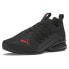 Фото #2 товара Puma Axelion Graphite Training Mens Black Sneakers Athletic Shoes 31036201