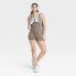 Women's Seamless Short Active Bodysuit - JoyLab Taupe L