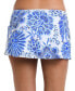 ფოტო #2 პროდუქტის Women's Beyond Adjustable-Shirring Tunnel Swim Skirt