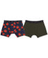 ფოტო #1 პროდუქტის Men's SuperFit Breathable Mesh Boxer Briefs 2 Pack