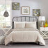 Фото #1 товара 3pc King Emmett Duvet Cover Set Gray - Laurel & Mayfair