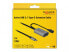 Фото #4 товара Delock 85391 - 5 m - USB A - USB C - USB 3.2 Gen 1 (3.1 Gen 1) - Black - Grey