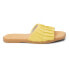 Фото #1 товара BEACH by Matisse Viva Flat Womens Yellow Casual Sandals VIVA-702