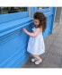 ფოტო #7 პროდუქტის Toddler Girls Sleeveless Bow Front Linen Sundress