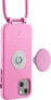 Just Elegance Etui JE PopGrip iPhone 13 6,1" pastelowy różowy/pastel pink 30130 (Just Elegance)